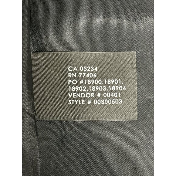 Club Monaco Black & White Abstract Print Silk Skirt - Picture 4 of 7